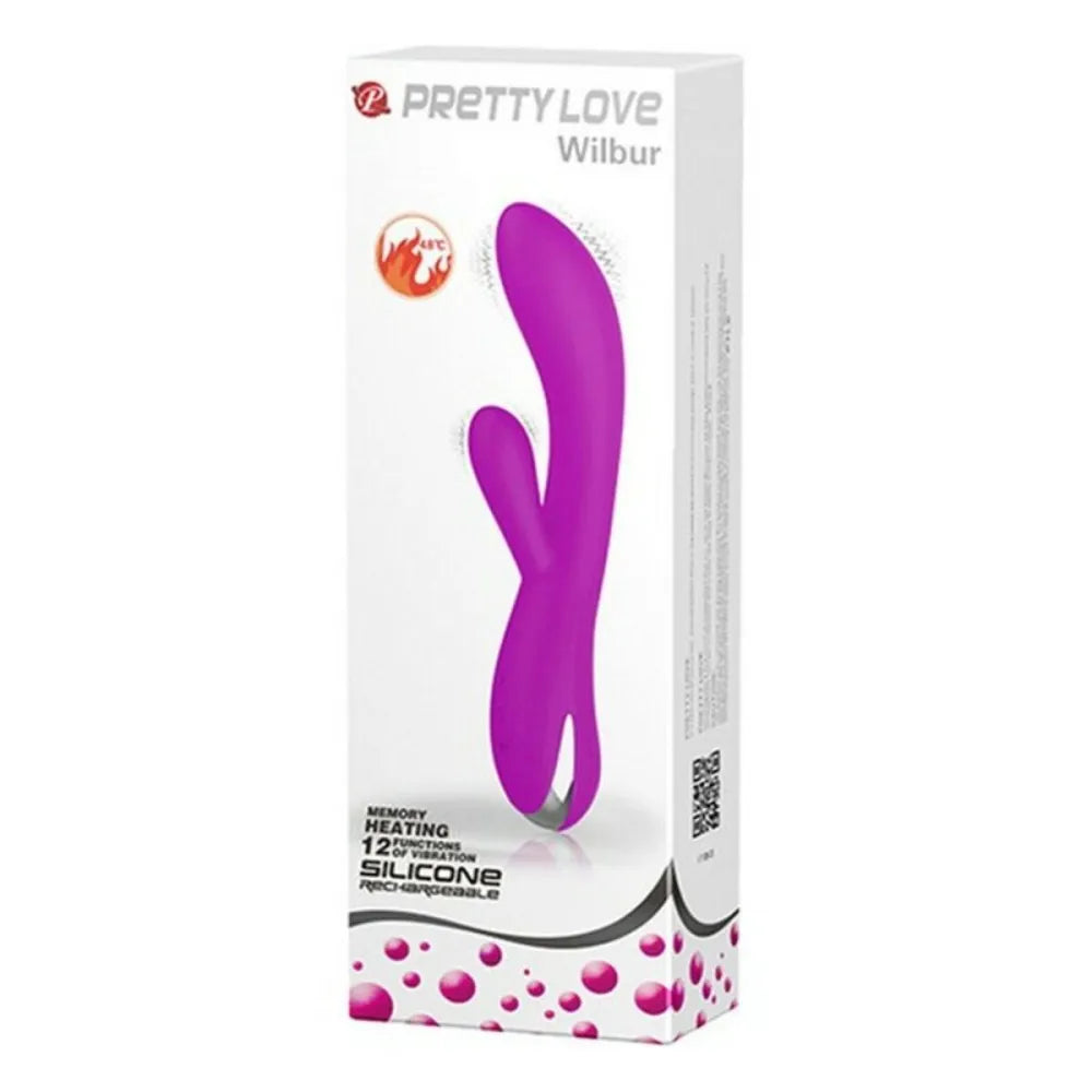 Dual Stimulation Vibe By Pretty Love Wilbur Pink (11 Cm)-1